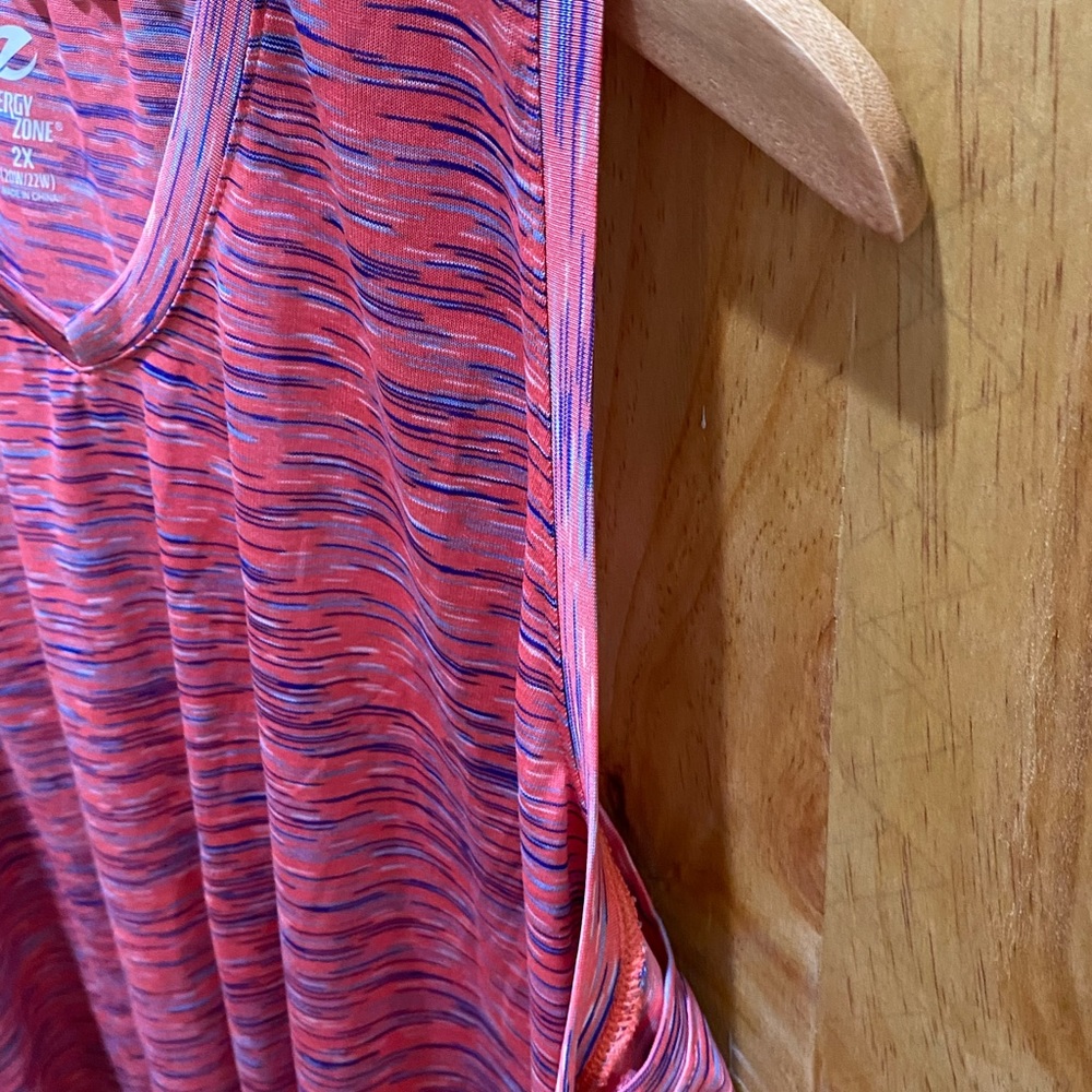 NWT- Energy Zone women’s tank 👚 shirt pink sz 2x plus - Picture 4 of 6